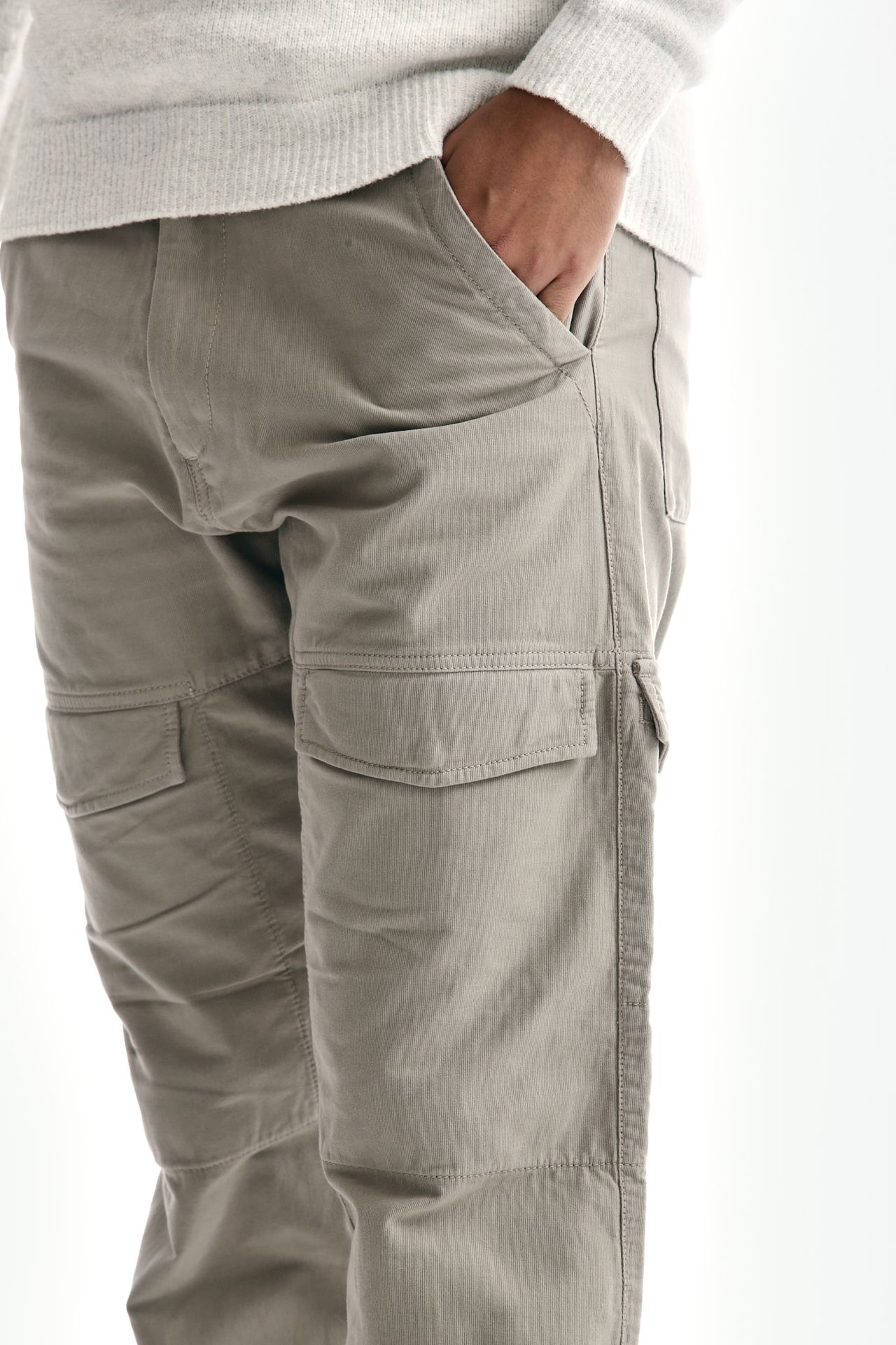 Pantalone cargo OTTOMAN STRETCH SME ghiaccio