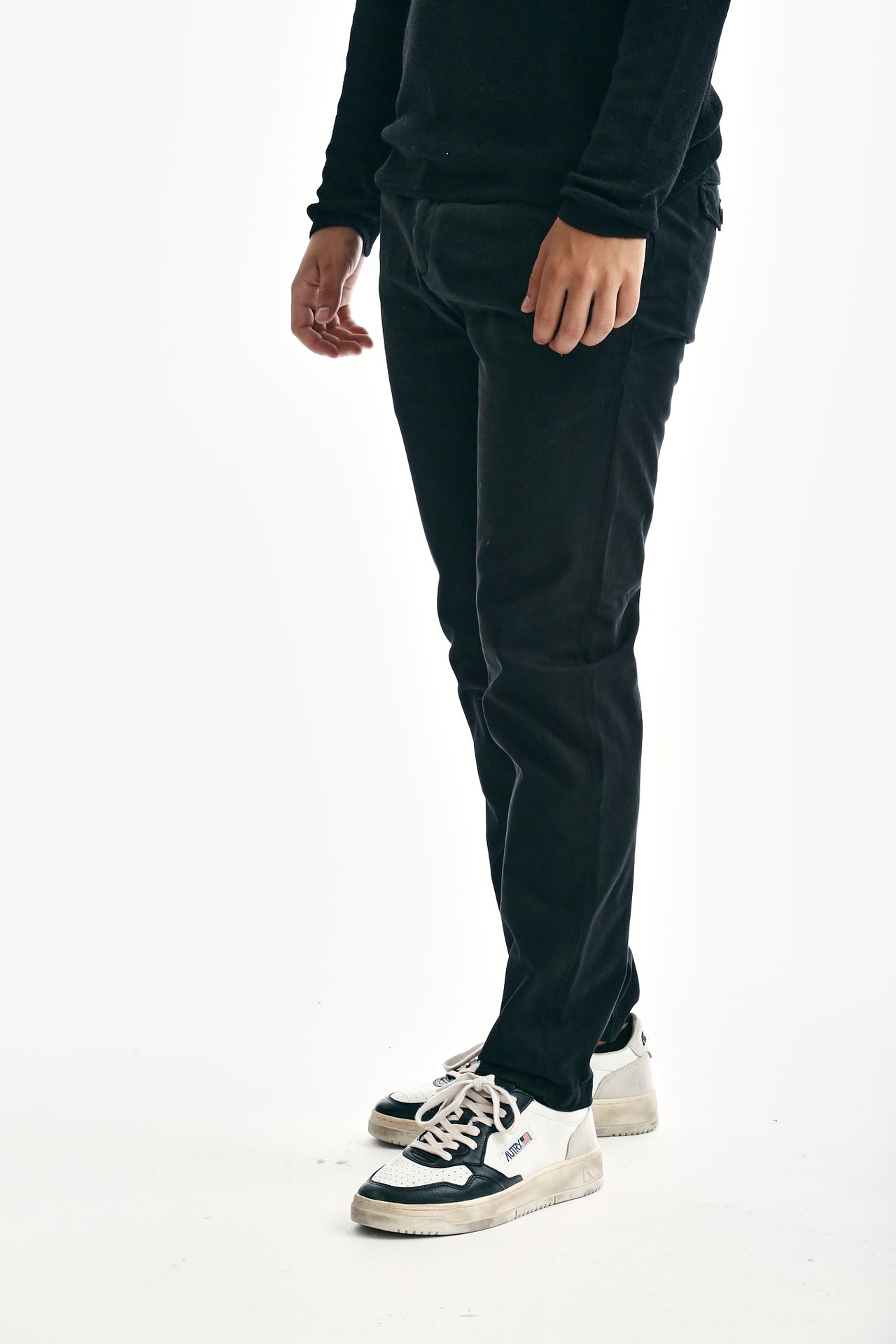 Pantalone PRINCE PINCES nero 