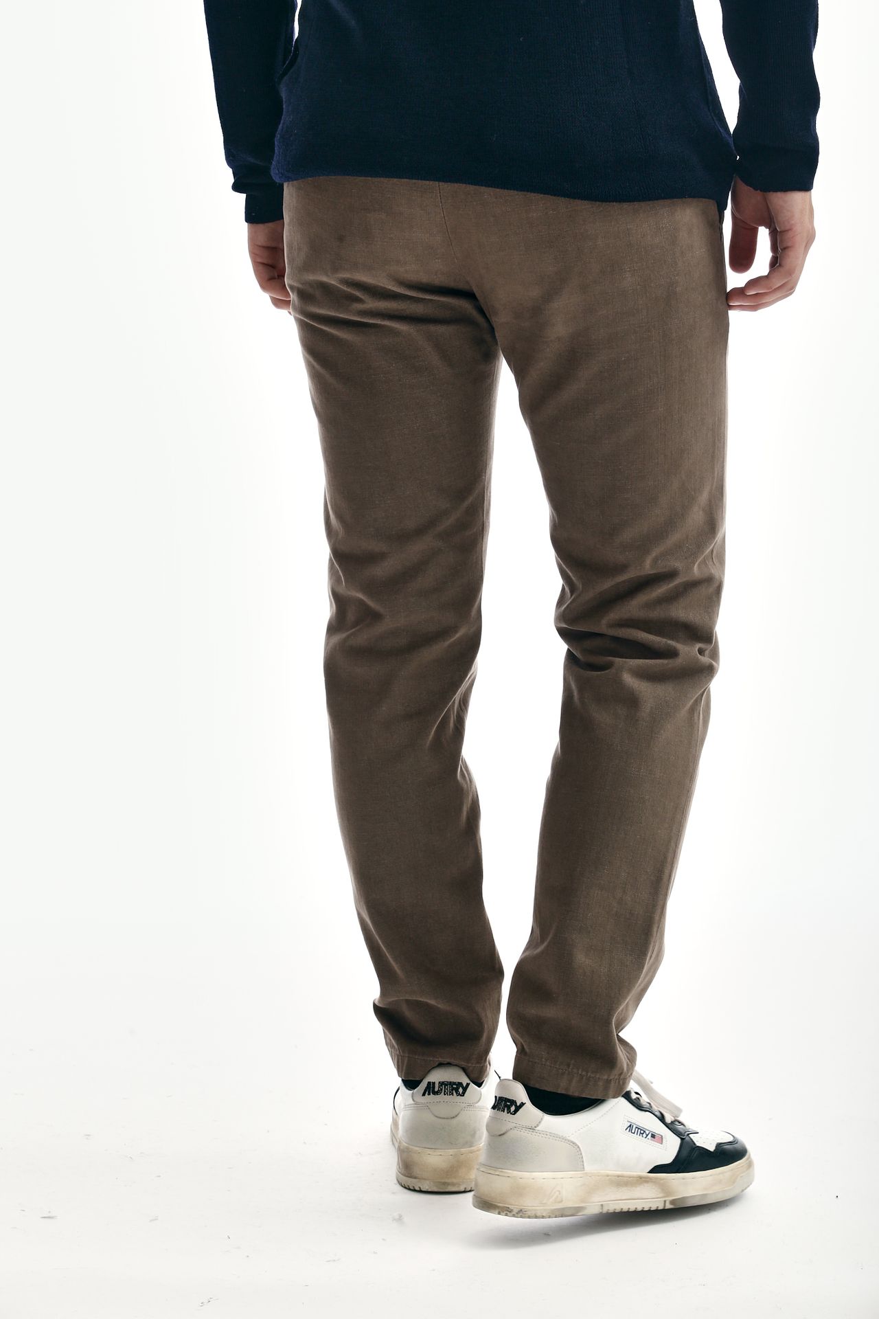 Pantalone PRINCE slim tortora