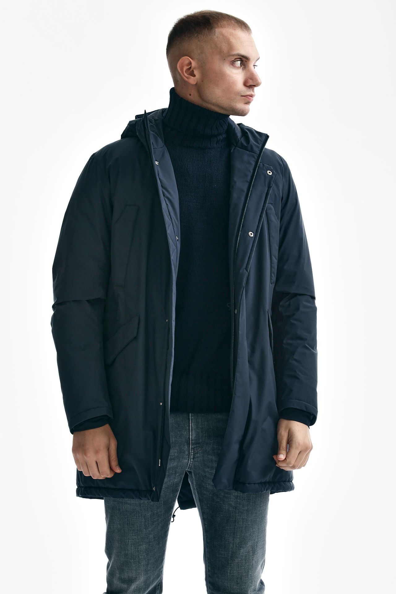 Parka GORE-TEX imbottito blu