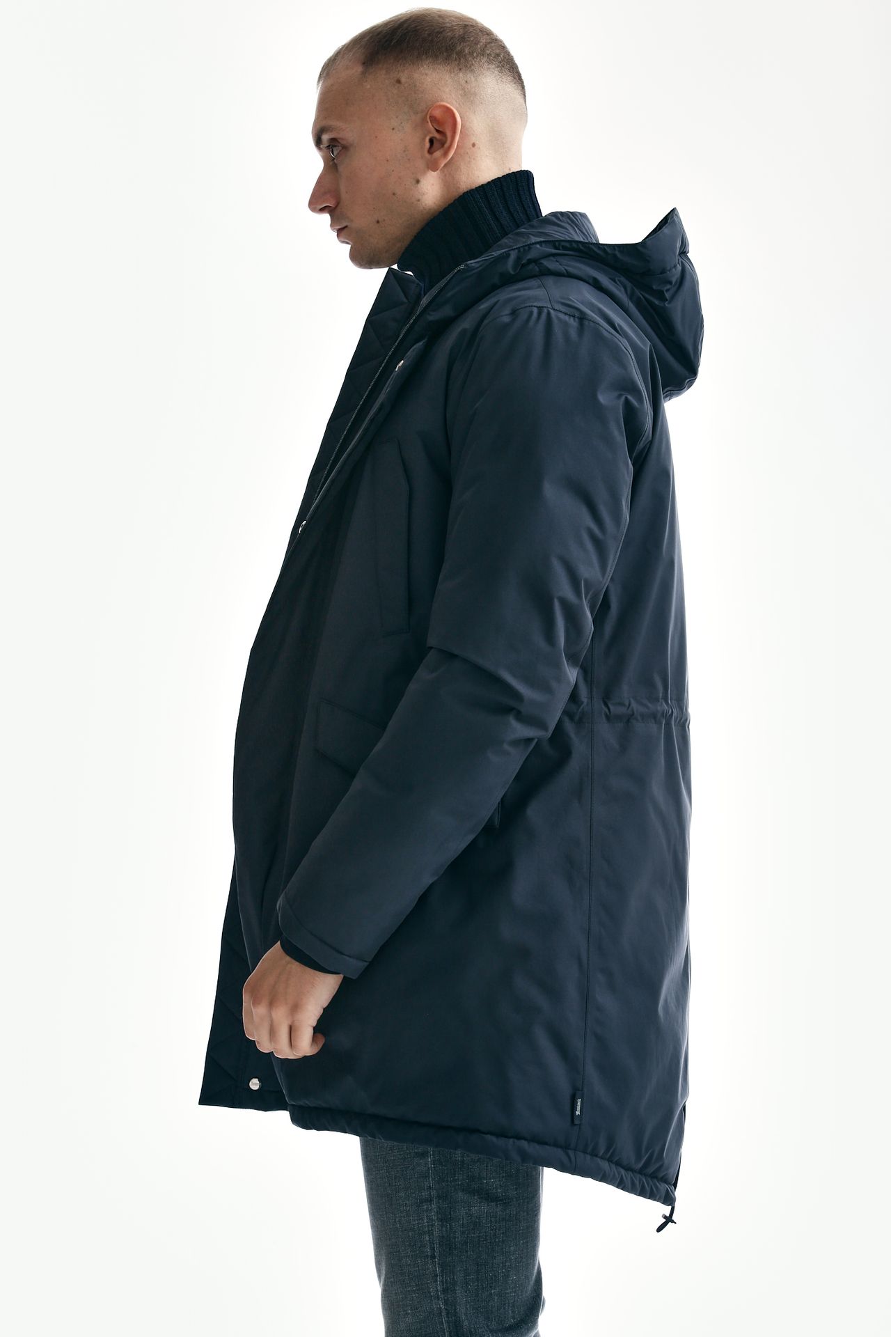 Parka GORE-TEX imbottito blu