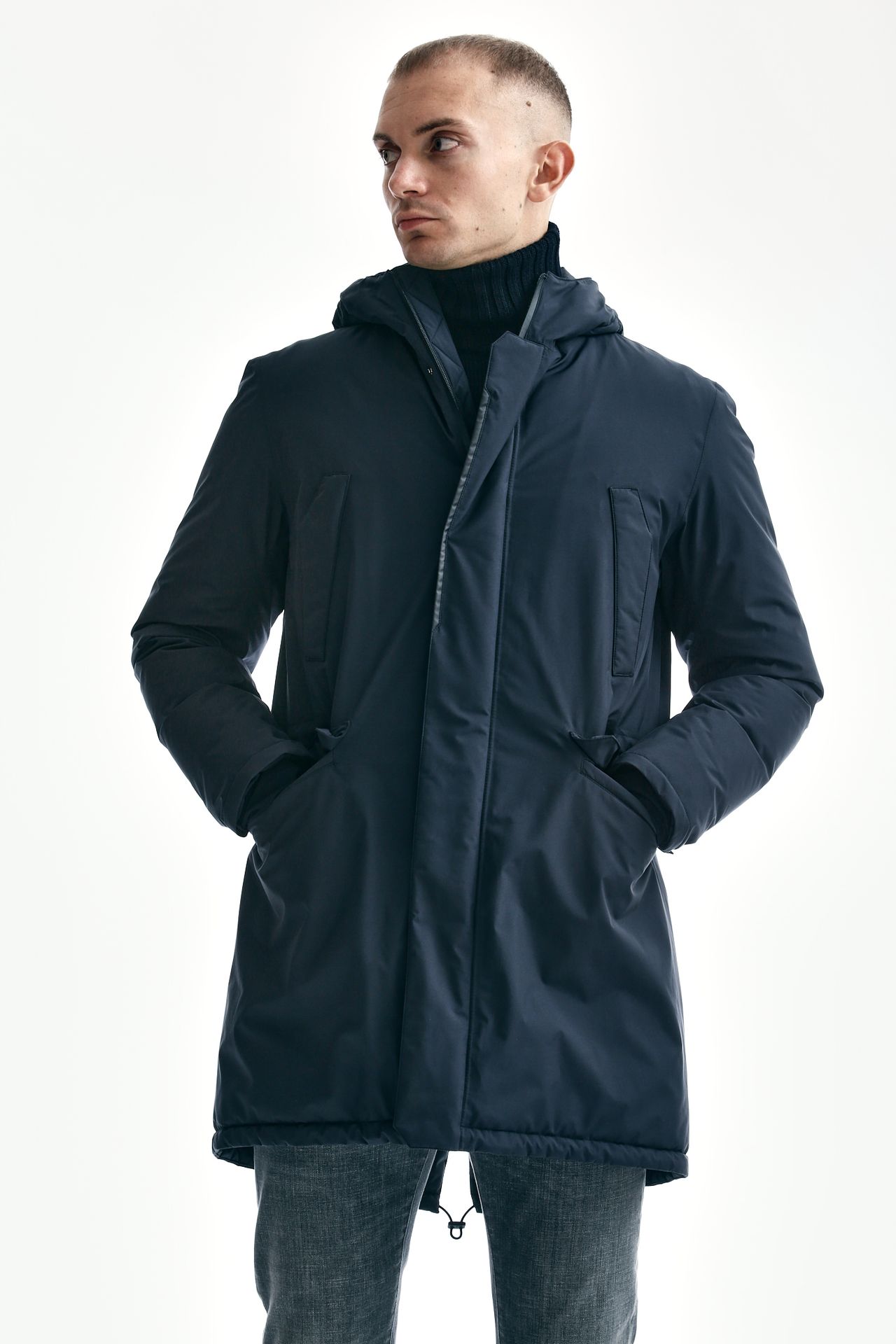 Parka GORE-TEX imbottito blu