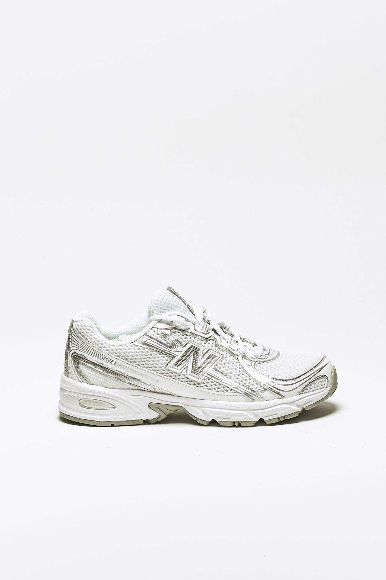 Sneakers 740WYZ in mesh bianco