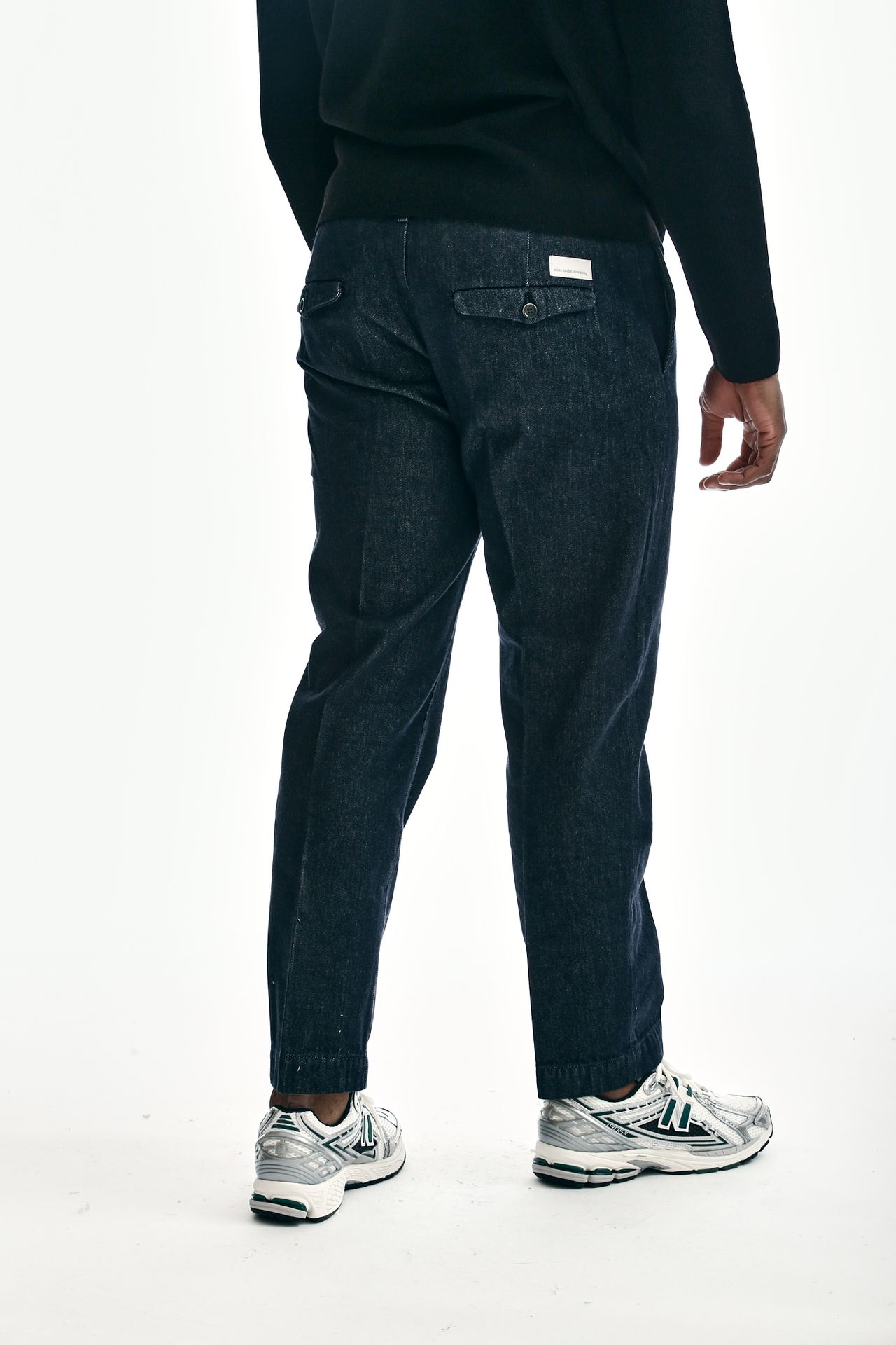 Pantalone TIM in denim bagnato