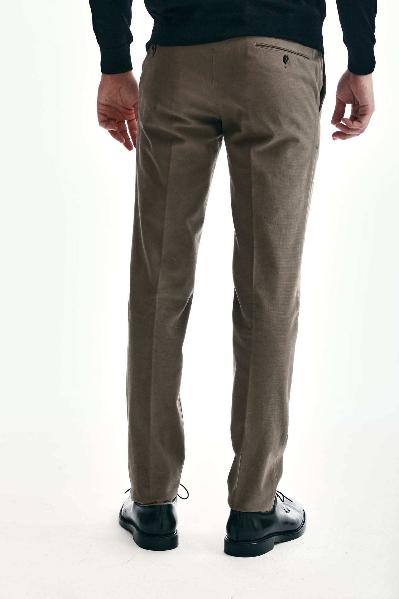 Pantalone SUPER SLIM FIT tortora