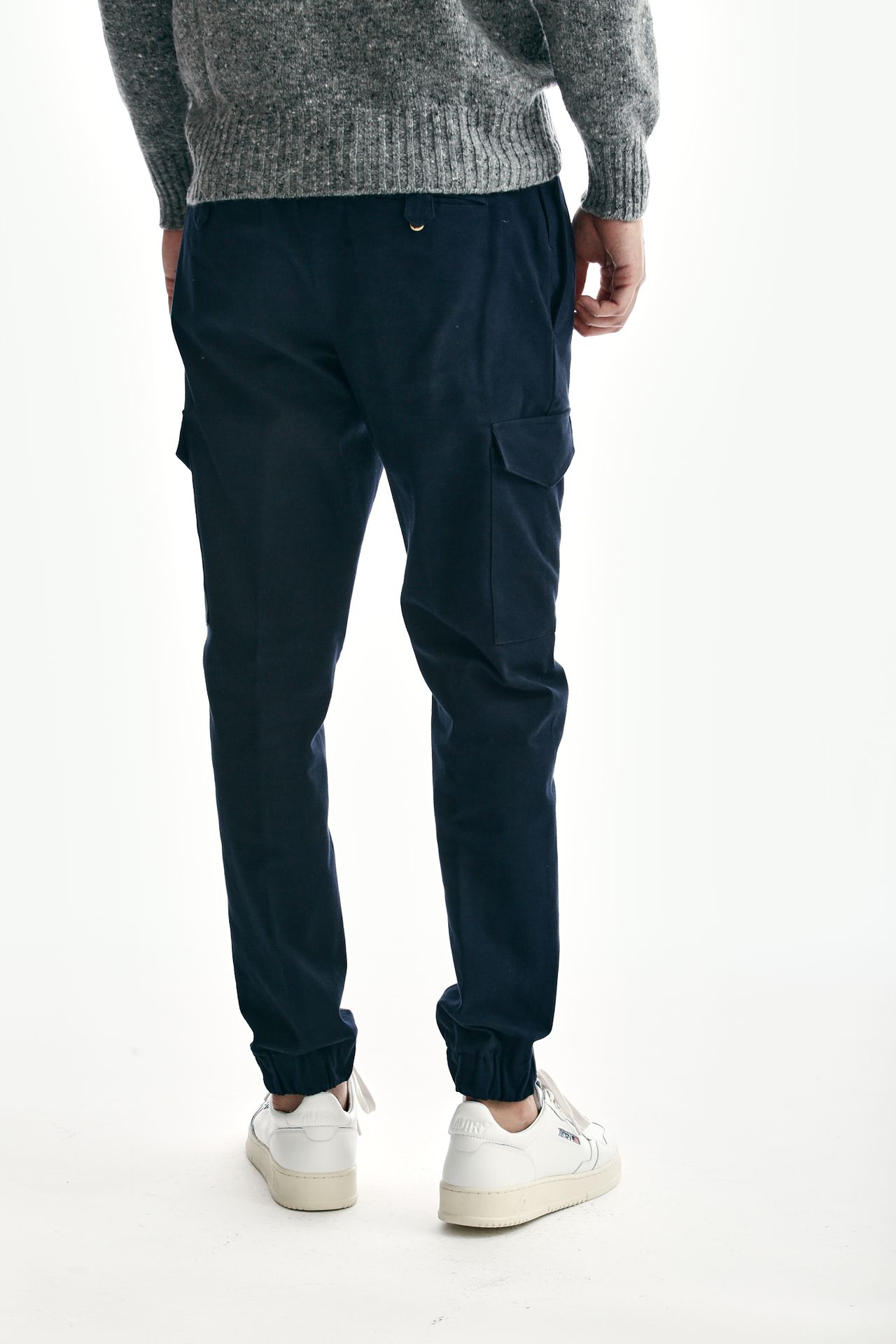 Pantalone SOFT FIT in cotone blu