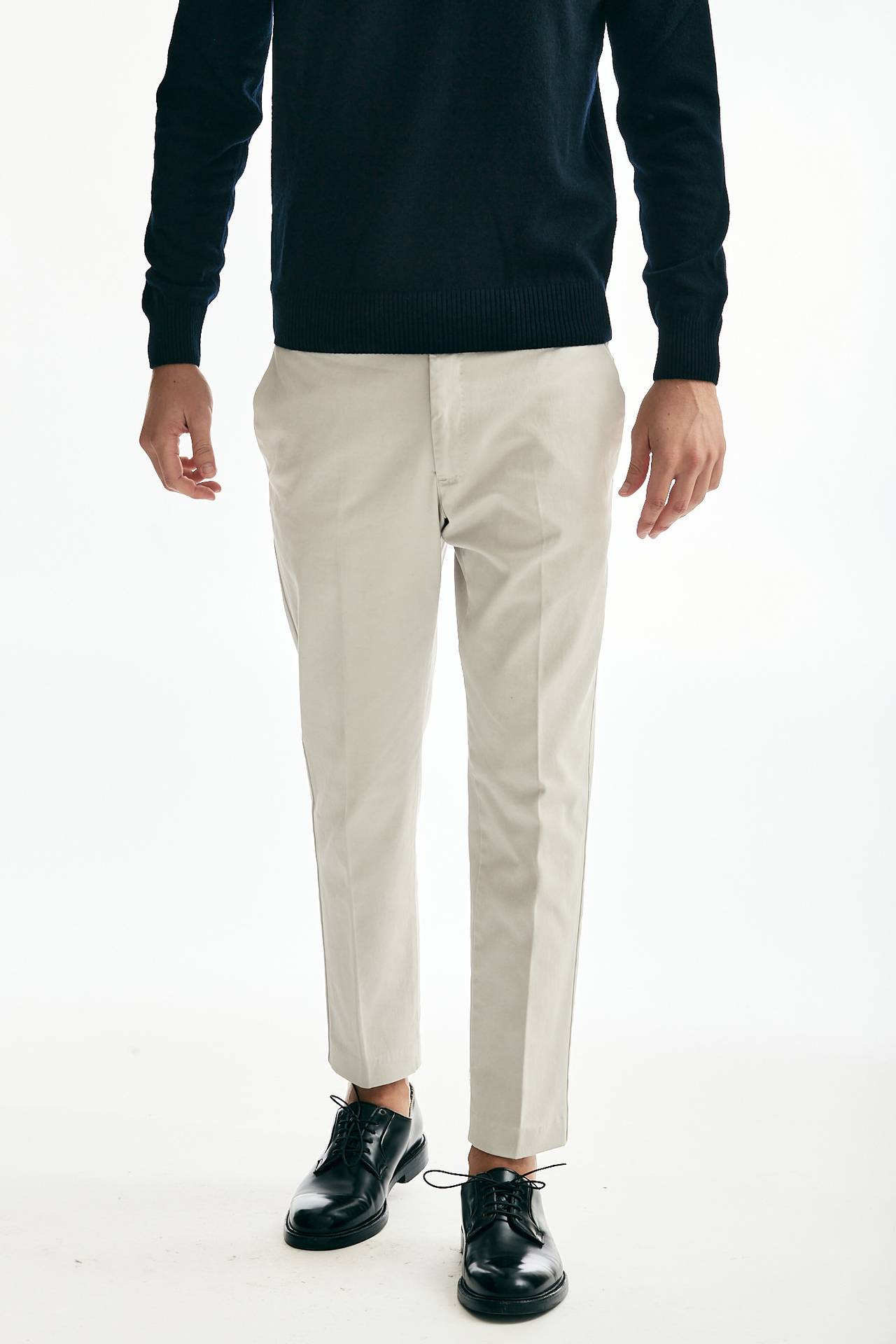 Pantalone EDGE REBEL in cotone stretch ghiaccio